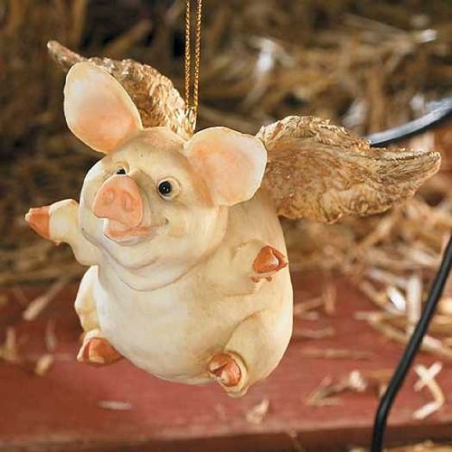 Flying Pig Figurine - Pierre