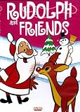 Rudolph & Friends: Rudolph the Red Nosed Reindeer+The Christmas Visitor+Merrie Melodies, The Shanty Where Santy Claus Lives+The Candle maker+The Little Angel+Santa and The 3 Bears-(Color Toned & Color)(Slim Case)(Vintage Cartoon)