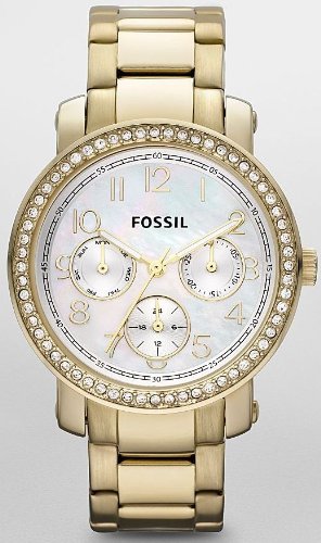 Fossil Women:Fossil Imogene Stainless Steel Watch - Gold-Tone Images