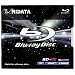 Ritek Ridata BD-RE-252-RD-JC 25GB 2X Speed Single Sided Single Layer Rewritable Blu-ray 2X Disc - Jewel Case