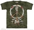 The Mountain Peace Pipes Adult Short Sleeve T-shirt