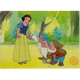 Snow White and the Seven Dwarfs Walt Disney Limited Edition Animation Cel, Unframed