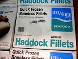 Wild Caught Icelandic Haddock, Frozen Cello Pak, 5 lb. box