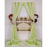 Curtain Critters Plush Jungle Safari Lion and Chocolate Monkey Curtain Tieback, Car Seat, Stroller, Crib Toys Collector Set