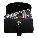 Horizontal Leather Case with Belt Clip/Loop for the Sony Ericsson K510i