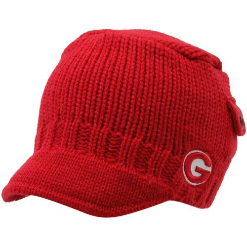 Top of the World Georgia Bulldogs Toddler Red Bobby Cable Knit Beanie