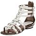 Paris Hilton Women's Raquel Sandal,White,6.5 M