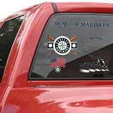 MLB Seattle Mariners 11'' x 17'' Window Clings Sheet