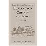 Early Church Records of Burlington County, New Jersey (Vol. 1)