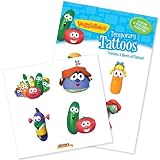 Veggie Tales Temporary Tattoos - Pkg. of 16