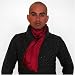 Silk Cashmere Scarf with Silk Lining - Royal Silk - Maroon