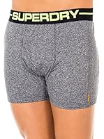 Superdry Pack x 2 Bóxers (Gris / Negro)