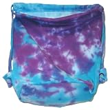 51cBDMq1NGL. SL160  Tie Dye Beach Towel Tote Bag w/straps. 80% Cotton/20% Poly. (707866 TUR)