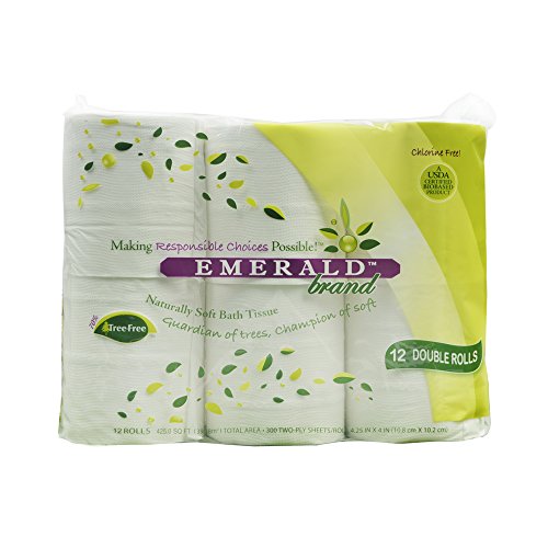 Emerald Brand Tree Free Bath Tissue, 48 Count