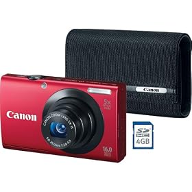 Canon PowerShot A3400 IS Digital Camera Bundle: Camera &amp; Photo