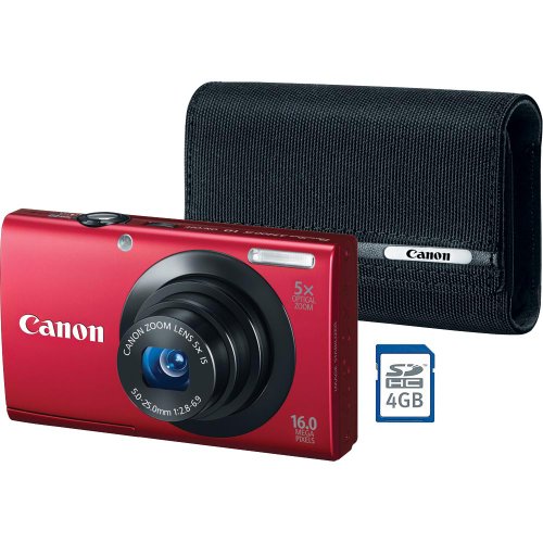 Canon PowerShot A3400 IS 16.0 MP Digital Camera with 5x Optical Image