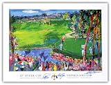 Both Captains and Artist Autographed Ryder Cup Official Edition LeRoy Neiman Poster Unframed
