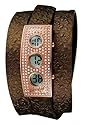 Esprit Damenarmbanduhr Luna Pulsar Brown 4418247