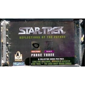 Star Trek Reflections of the Future Phase Three Card Pack - 8 cards per pack. 30 Years of Star Trek