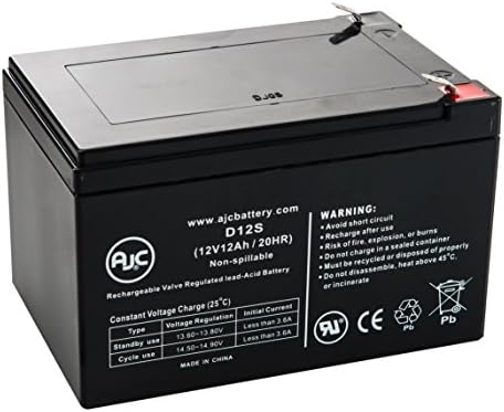 Meyra 1.440 Power Tommy 12V 12Ah Scooter Battery - This is an AJC Brand® Replacement
