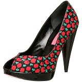 Betsey Johnson Women's Clovis Peep Toe Pump