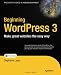 Beginning WordPress 3 (Expert's Voice in Web Development)