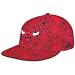 Bulls adidas NBA Paisley Fitted Hat