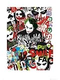 Batman - The Dark Knight, Joker Collage Poster Kunstdruck (80 x 60cm)