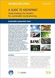 A guide to greenprint : understanding the benefits for sustainable masterplanning