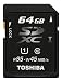 : 【64GB】 東芝/TOSHIBA Premiugate CLASS10 SDXC UHS-1カード (日本製:海外リテール品) THNSU64-GAA2