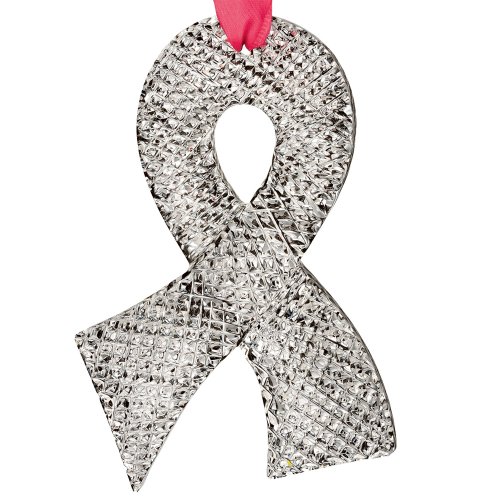 WATERFORD Annual 2013 Breast cancer pink ornament WATERFORD Annual 2013 Breast cancer pink ornament