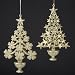 Club Pack of 12 Flowers and Starts Christmas Tree Ornaments 6.5"