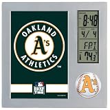 MLB Oakland A's Digital Desk Clock