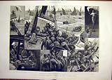 1876 North-Sea Fishing Fleet Fishermen Boats Murray