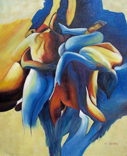 LeviArtStore THE ORGY Oil painting decorate your room or house 20X24inc