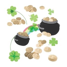 Jolees  Boutique Themed Ornate Stickers, Pots O' Gold