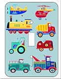 Transportation Vehicles and Single Switchplate