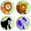 Wild Animals Elephant Knob by Olive Kids