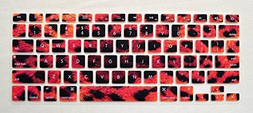 Silicone New Fashion Style Keyboard Cover Protector for Apple MacBook Pro 13" 15" 17" Aluminum Unibody & MacBook Air 13" USA Keyboard Layout (Panth)