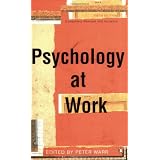 Psychology at Workby Peter Warr