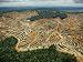 Access roads and terraced fields erase Sarawak's rolling lowlands Photographic Poster...