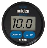 UNIDEN QT206 DIGITAL DEPTH FINDER WITH IN-HULL PUCK TRANSDUCER