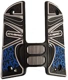 Hybrid .45 West Coast Kings Paintball Grips 07 - Blue