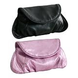 Womens Small Fashion Evening Clutch Bag in Pink