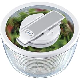 Zyliss Smart Touch Salad Spinner, 4 to 6 Servings. Choose Color