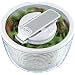Zyliss Smart Touch Salad Spinner 4-6 Servings, White