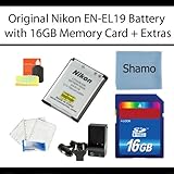 Original Nikon EN-EL19 Lithium-Ion Camera Battery for Nikon Coolpix S3100/S ....
