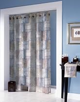 Croscill Minerale Multi-Color Shower Curtain