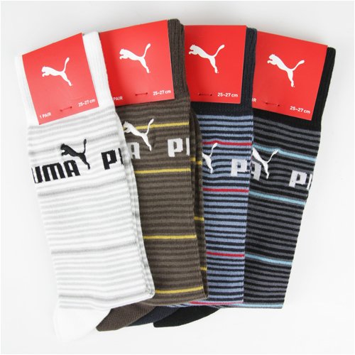 （プーマ）PUMA ボーダークルーソックス