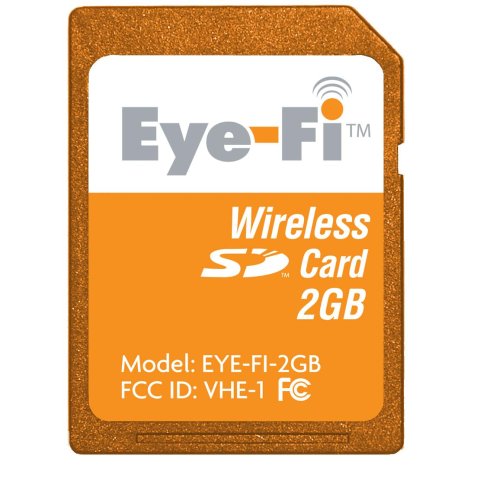 Eye-Fi Share 2 GB Wi-Fi SD Flash Memory Card EYE-FI-2GB (OLD VERSION)